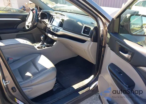 2014 Toyota Highlander Xle V6 из США, поврежденный, VIN 5TDKKRFH5ES016820